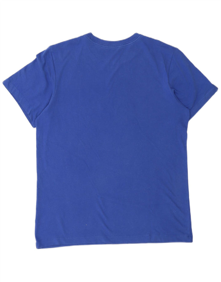 NIKE Mens Dallas Mavericks Graphic T-Shirt Top Medium Blue
