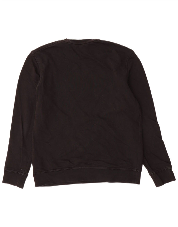 Cos Mens Sweatshirt Jumper Small Black Cotton