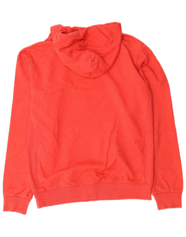 Tommy Hilfiger Mens Graphic Hoodie Jumper Medium Red Cotton