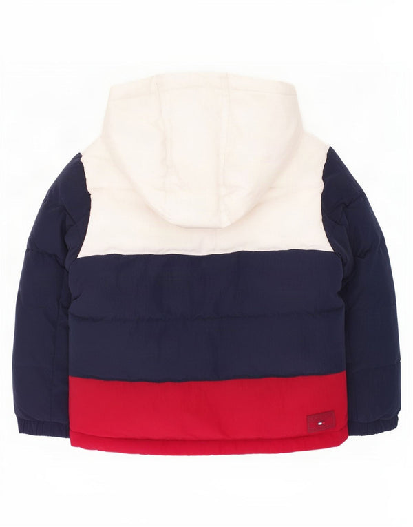 Tommy Hilfiger Boys Padded Jacket 3-4 Years Multicoloured Colourblock