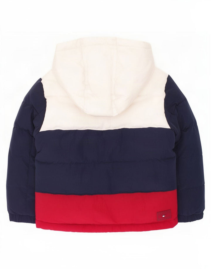 Tommy Hilfiger Boys Padded Jacket 3-4 Years Multicoloured Colourblock