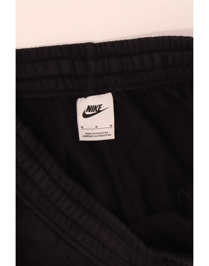 Nike Mens Tracksuit Trousers Joggers Medium Black Cotton