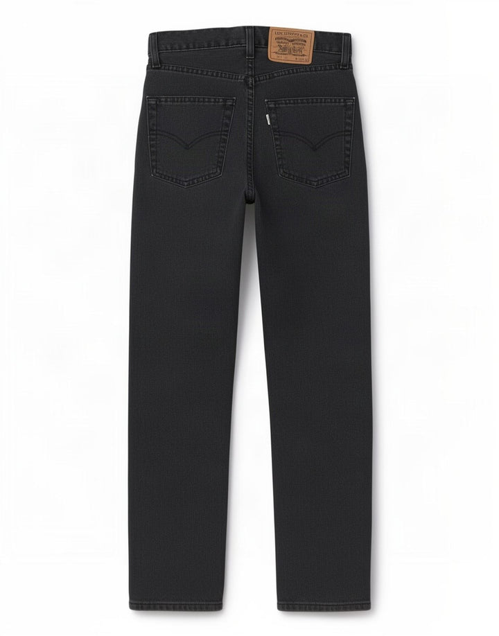 Levi's Mens 551 Straight Jeans W28 L30 Grey Cotton