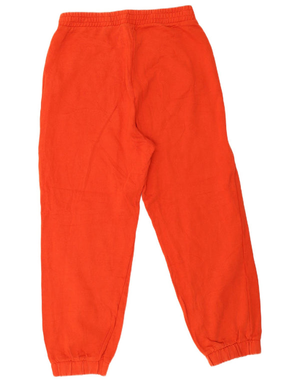 Zara Mens Graphic Tracksuit Trousers Joggers UK 12 Medium  Red Cotton