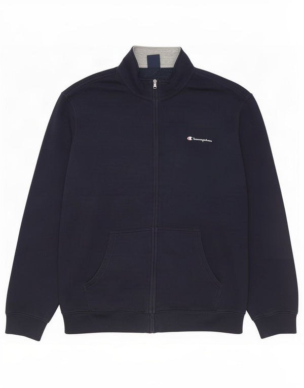 Champion Mens Tracksuit Top Jacket 3XL Navy Blue