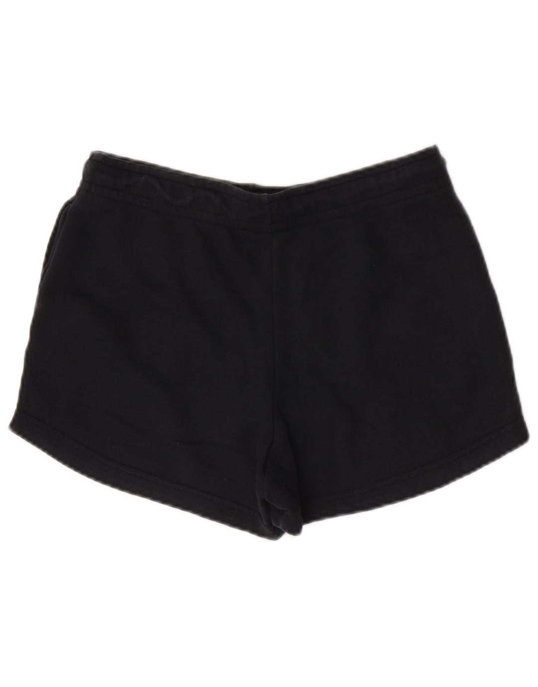 Nike Womens Sport Shorts UK 10 Small  Black Cotton