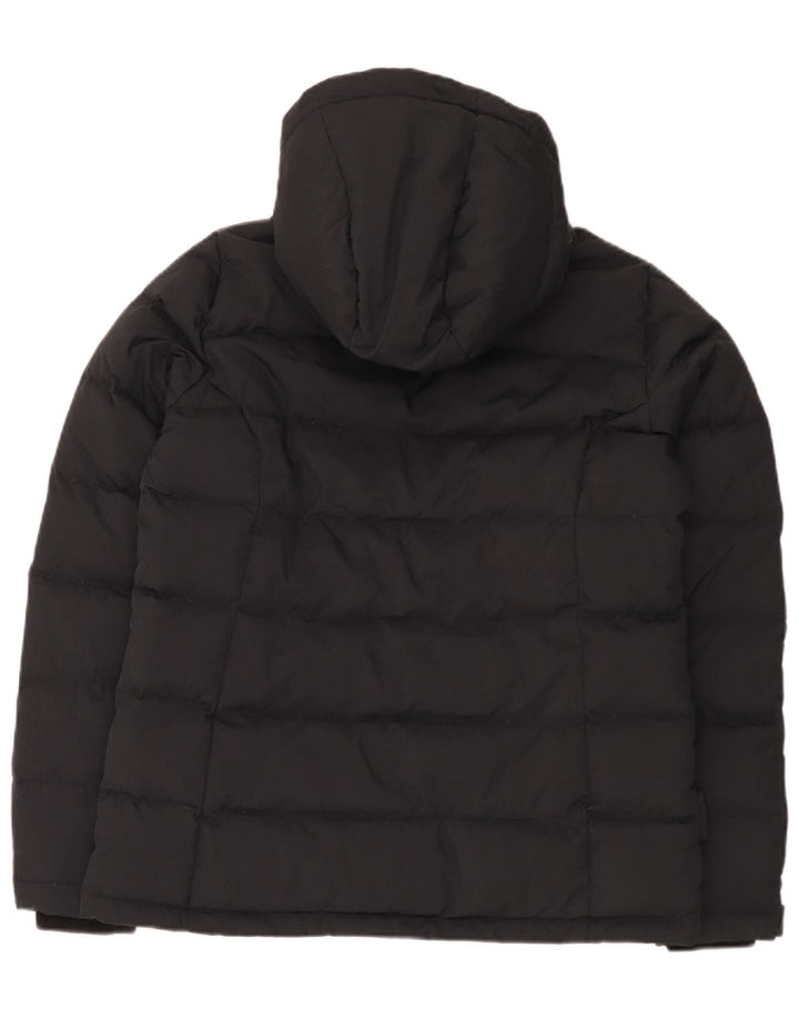 Mountain Warehouse Womens Hooded Padded Jacket UK 14 Large  Black Nylon