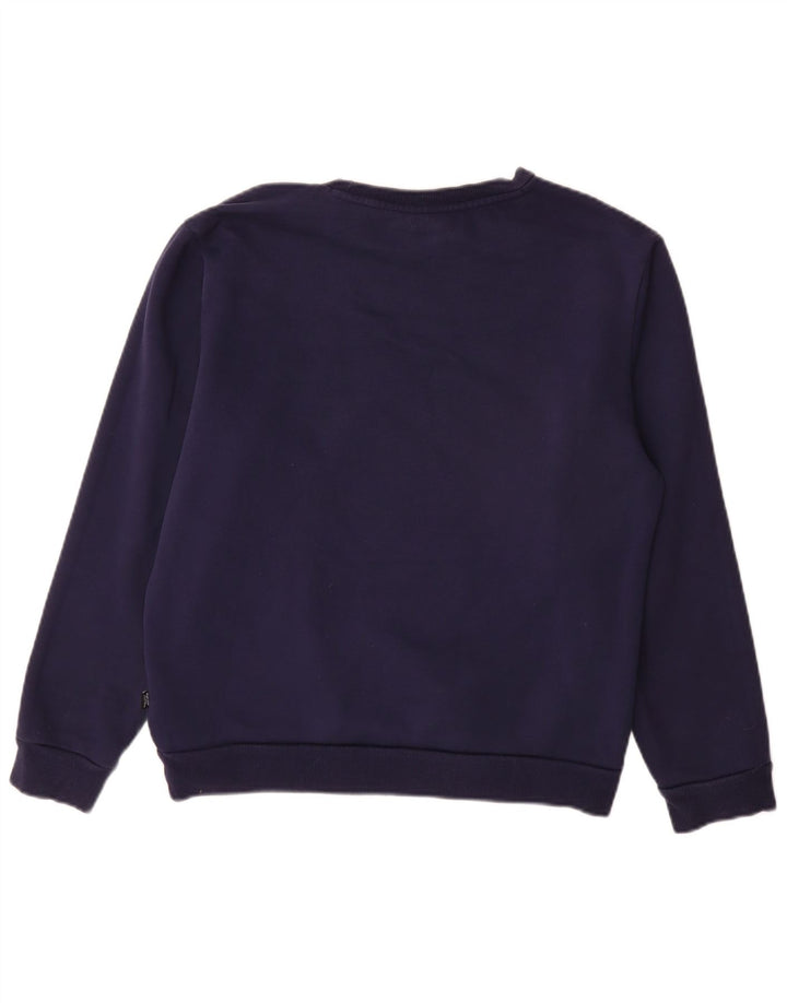PUMA Mens Sweatshirt Jumper Small Navy Blue Cotton