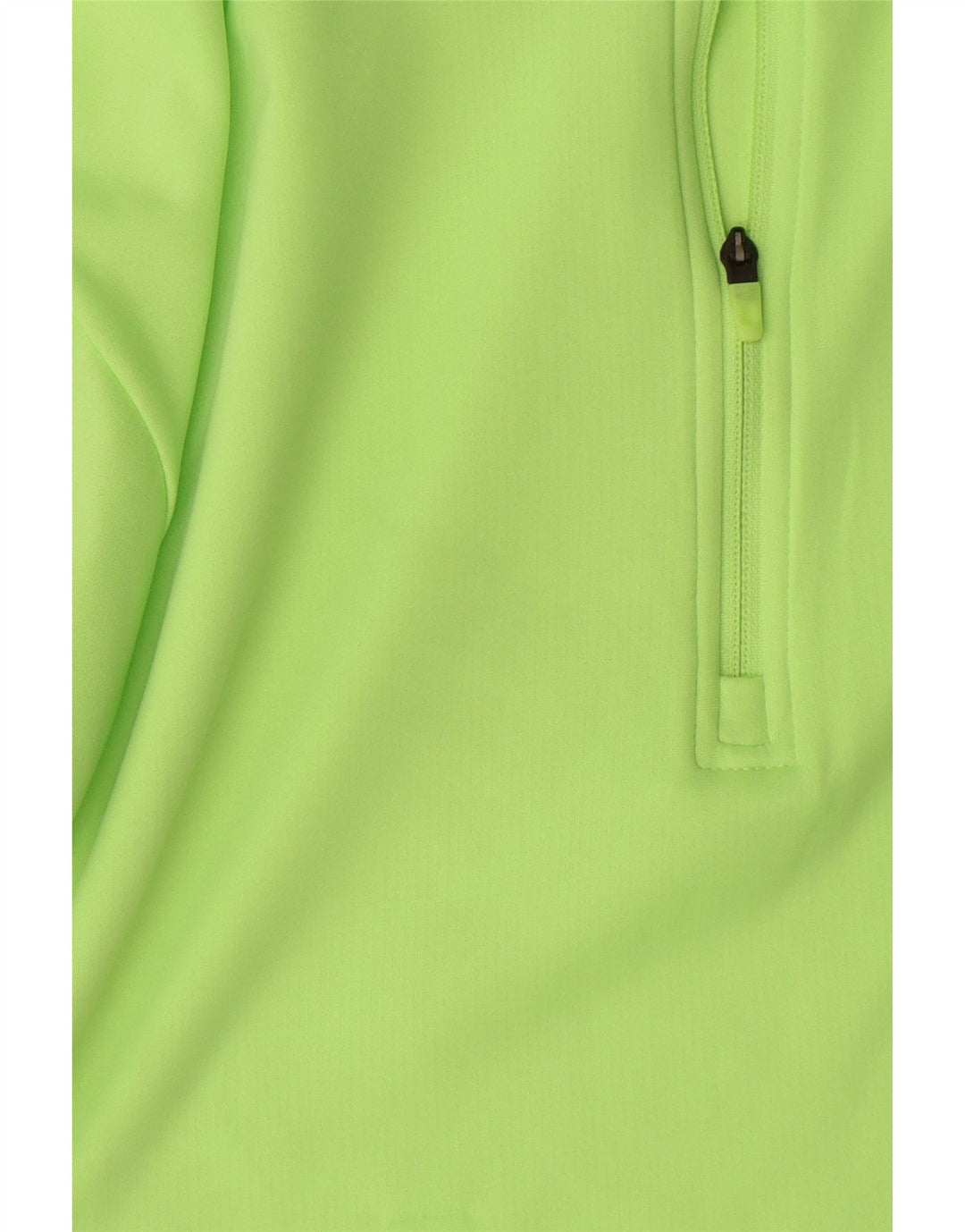 Nike Boys Dri Fit Zip Neck Pullover Tracksuit Top 13-14 Years Green