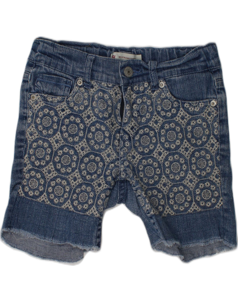 LEVI'S Girls Denim Shorts 9-10 Years W24  Blue Ramie | Vintage Levi's | Thrift | Second-Hand Levi's | Used Clothing | Messina Hembry 