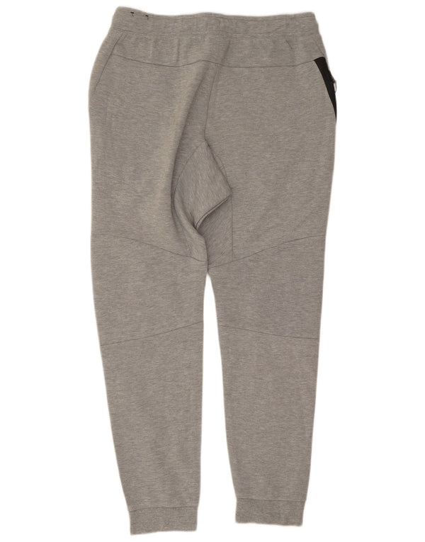 Nike Mens Tracksuit Trousers Joggers Medium Grey Flecked Cotton