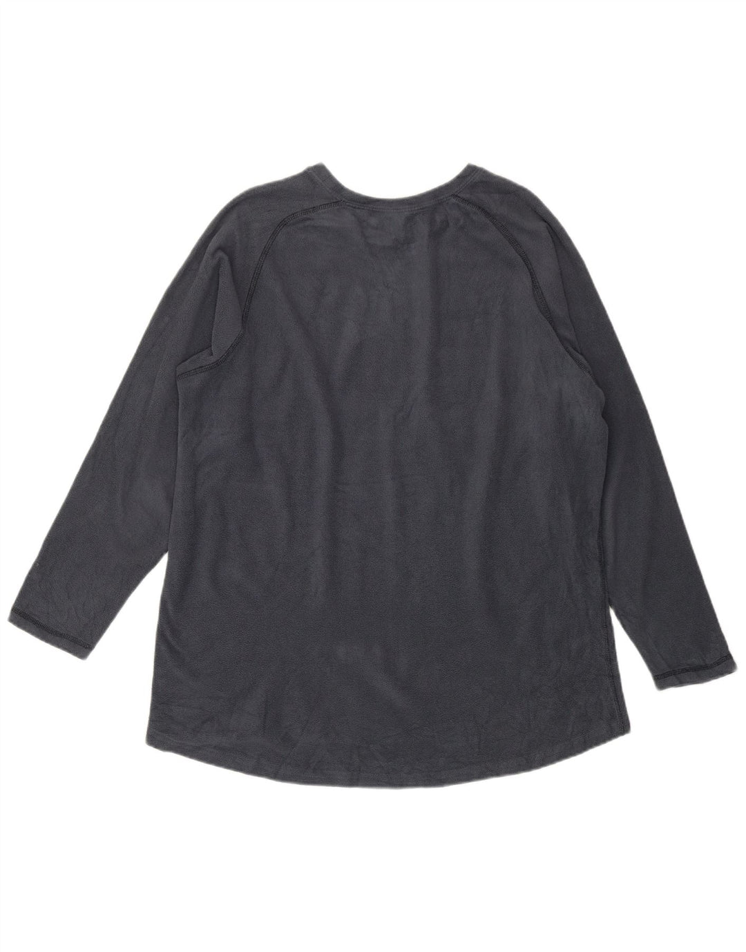Russell Athletic Mens Dri-Power Fleece Jumper Large Grey Polyester