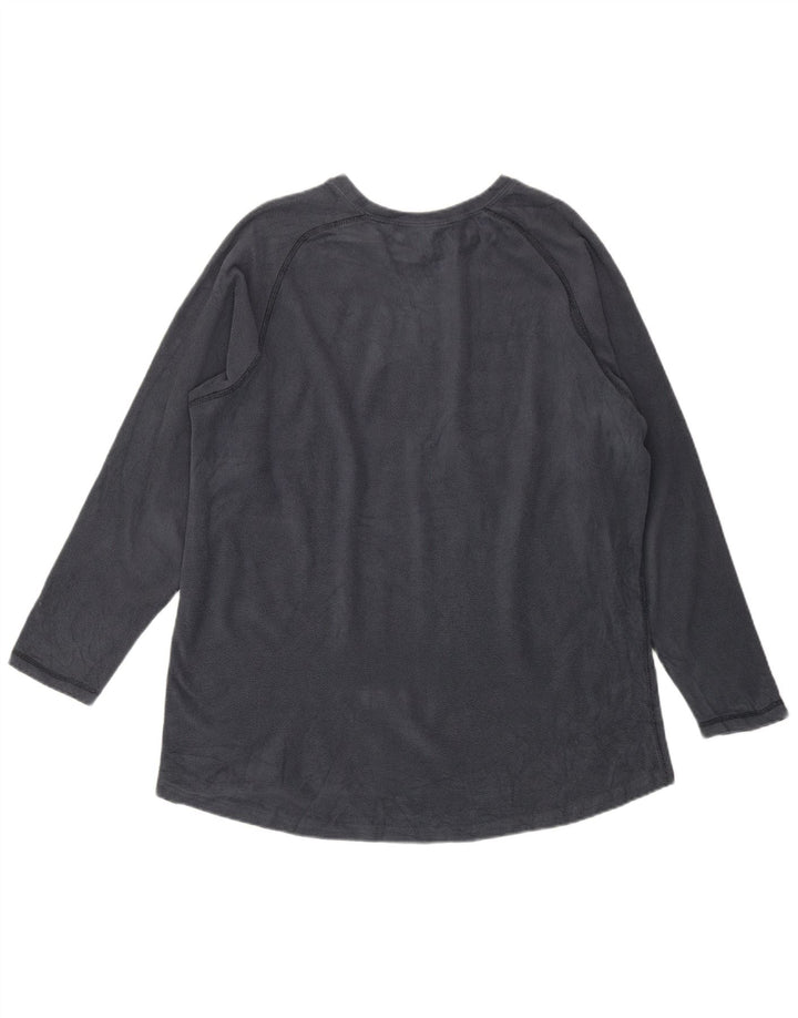 Russell Athletic Mens Dri-Power Fleece Jumper Large Grey Polyester