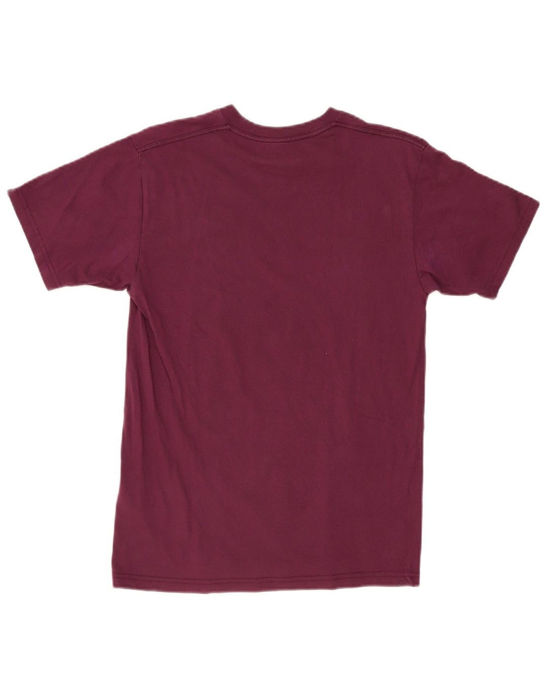 VANS Mens Classic Fit Graphic T-Shirt Top Small Burgundy Cotton
