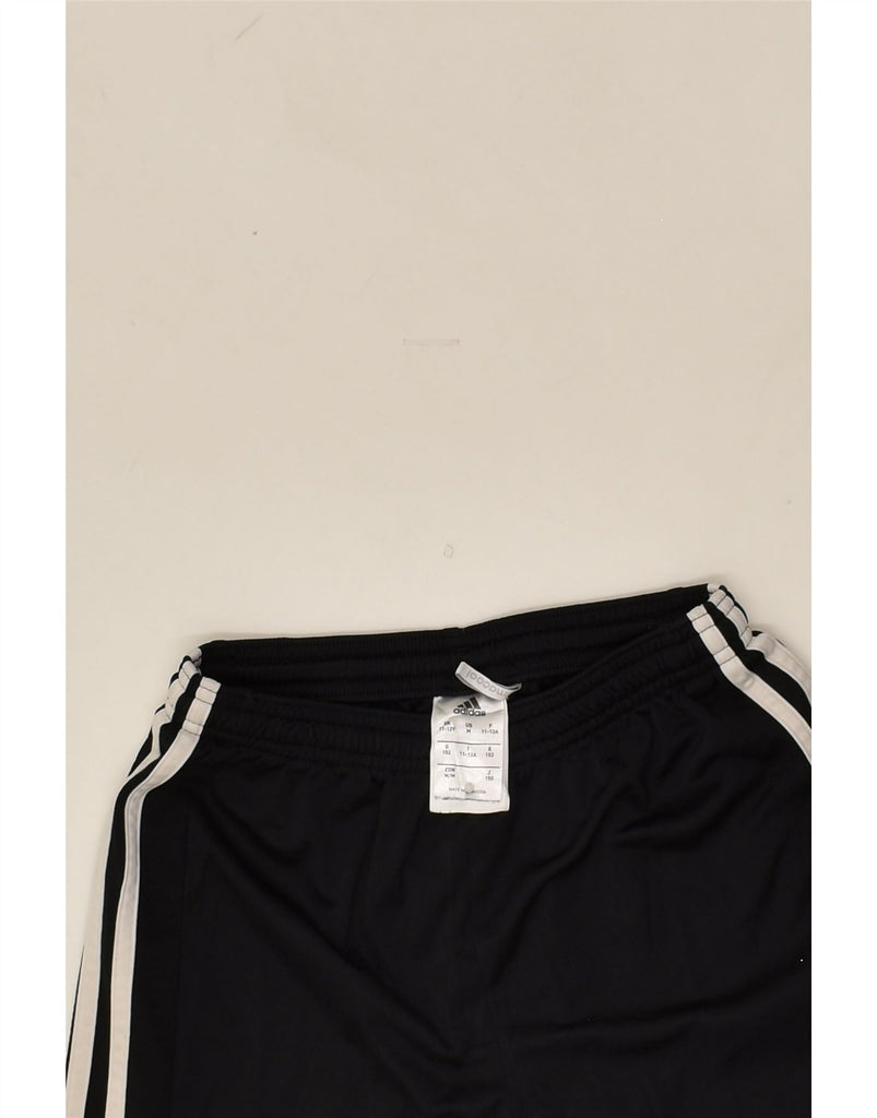 ADIDAS Boys Climacool Sport Shorts 11-12 Years Black Polyester | Vintage Adidas | Thrift | Second-Hand Adidas | Used Clothing | Messina Hembry 