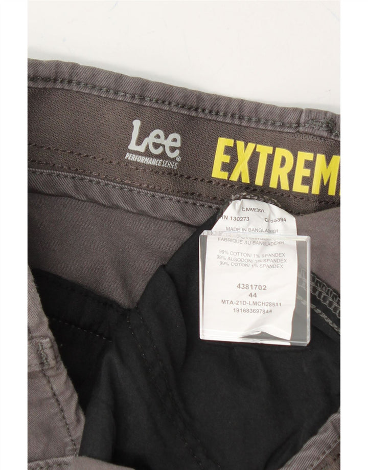 LEE Mens Cargo Shorts W44 2XL Grey Cotton Vintage Lee and Second-Hand Lee from Messina Hembry 