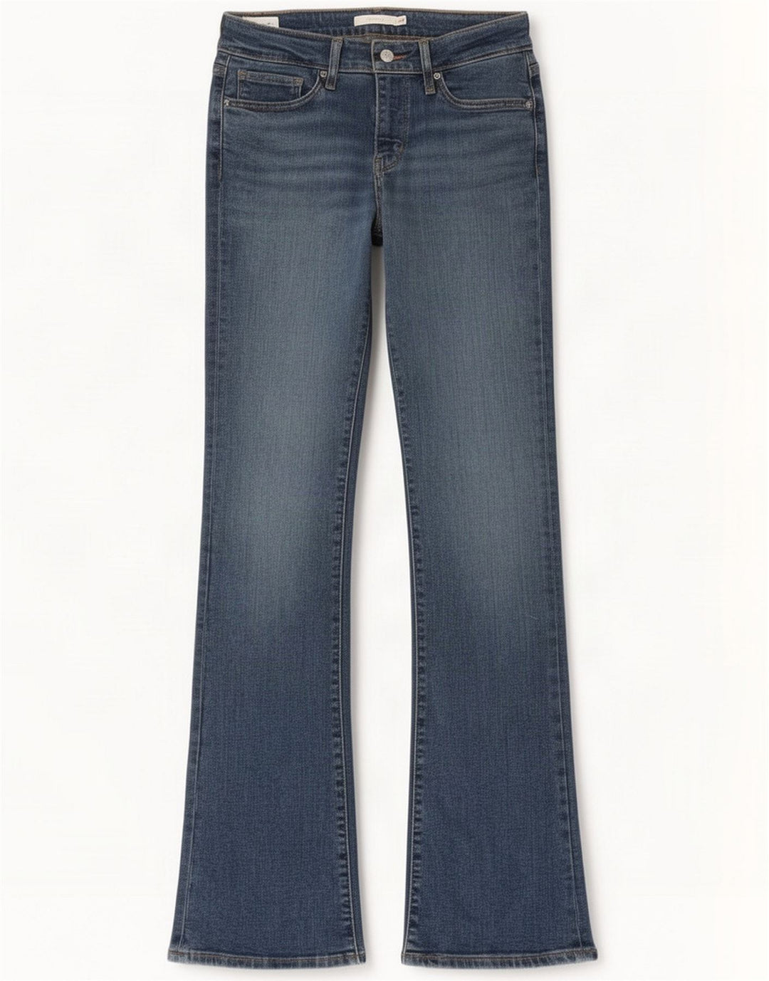 Levi's Womens 715 Bootcut Jeans W28 L34 Blue Cotton