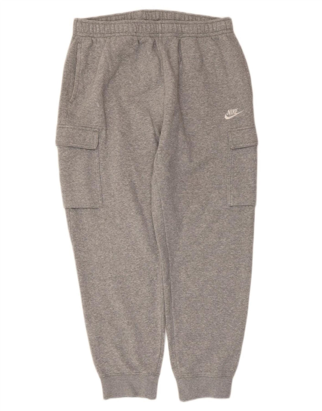 Nike Mens Cargo Tracksuit Trousers Joggers Large Grey Cotton