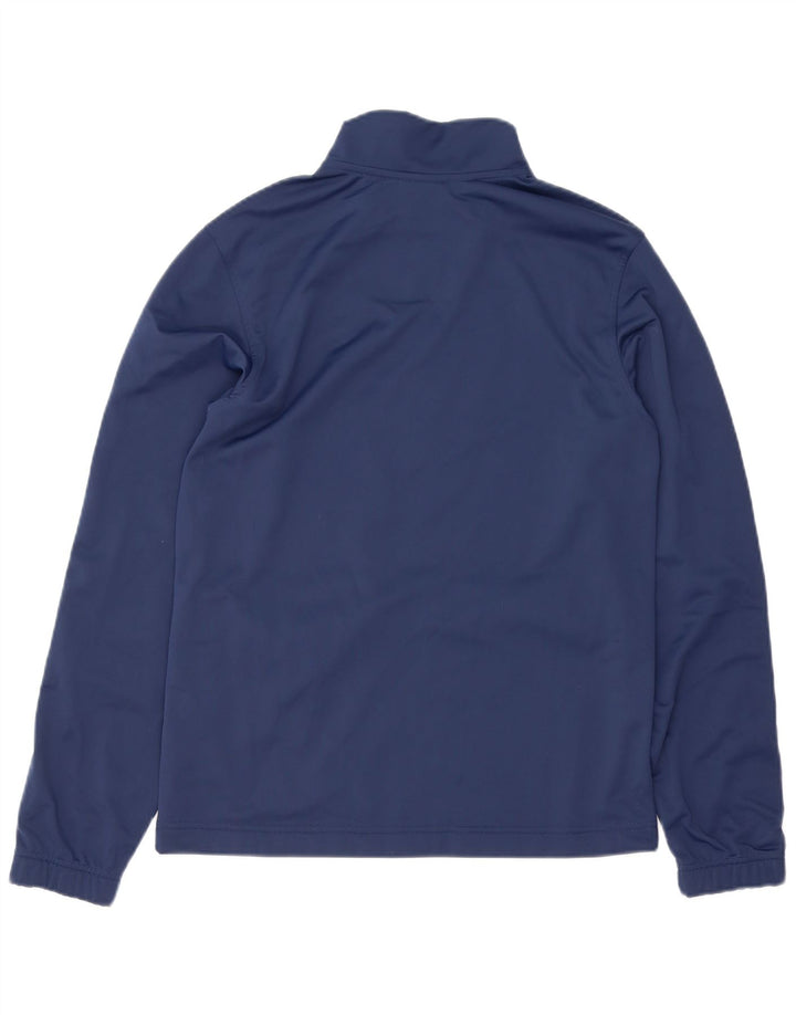 Nike Mens Tracksuit Top Jacket Small Navy Blue Polyester