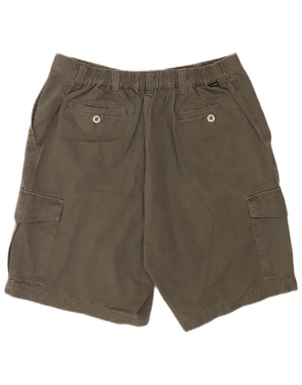 Dockers Mens Khakis Cargo Shorts W40 XL Khaki Cotton