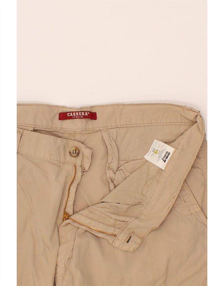 CARRERA Mens Straight Cargo Trousers W38 L28 Beige Cotton Vintage Carrera and Second-Hand Carrera from Messina Hembry 