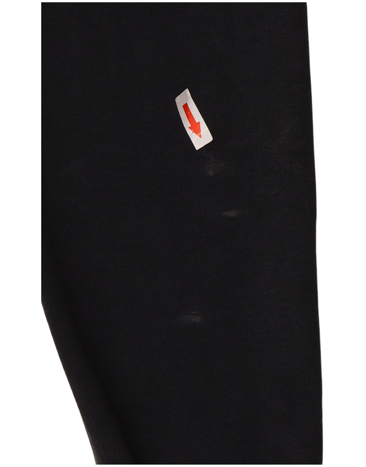 Nike Mens Tracksuit Trousers Joggers Small Black Cotton