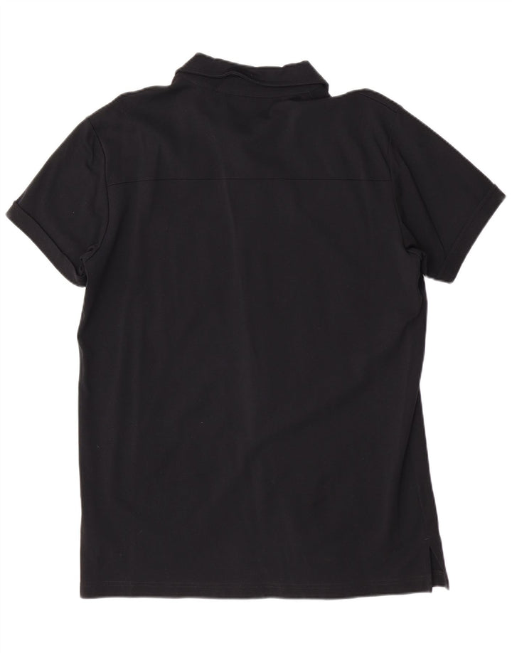 Wrangler Mens Short Sleeve Shirt 2XL Black Polyamide
