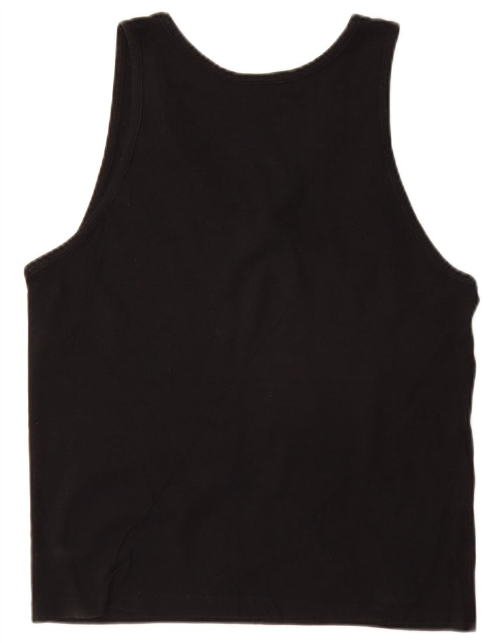 Champion Womens Graphic Vest Top UK 10 Small Black