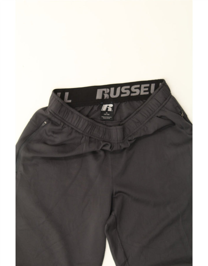 RUSSELL ATHLETIC Mens Tracksuit Trousers Joggers Medium  Grey Polyester Vintage Russell Athletic and Second-Hand Russell Athletic from Messina Hembry 