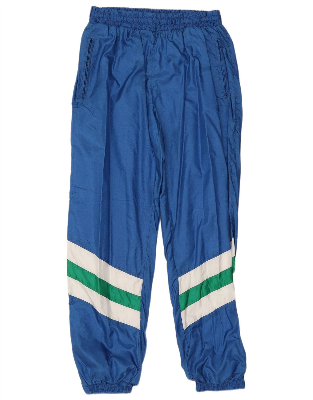 Marcel Clair Mens Tracksuit Trousers Joggers Medium Blue Colourblock