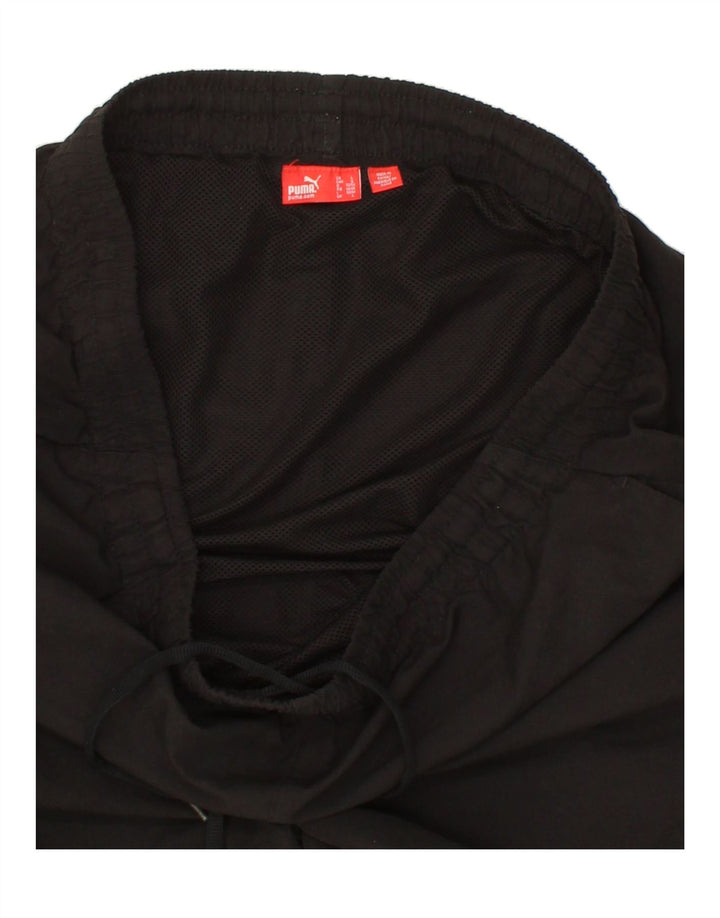 PUMA Mens Sport Shorts Large  Black Polyester Vintage Puma and Second-Hand Puma from Messina Hembry 