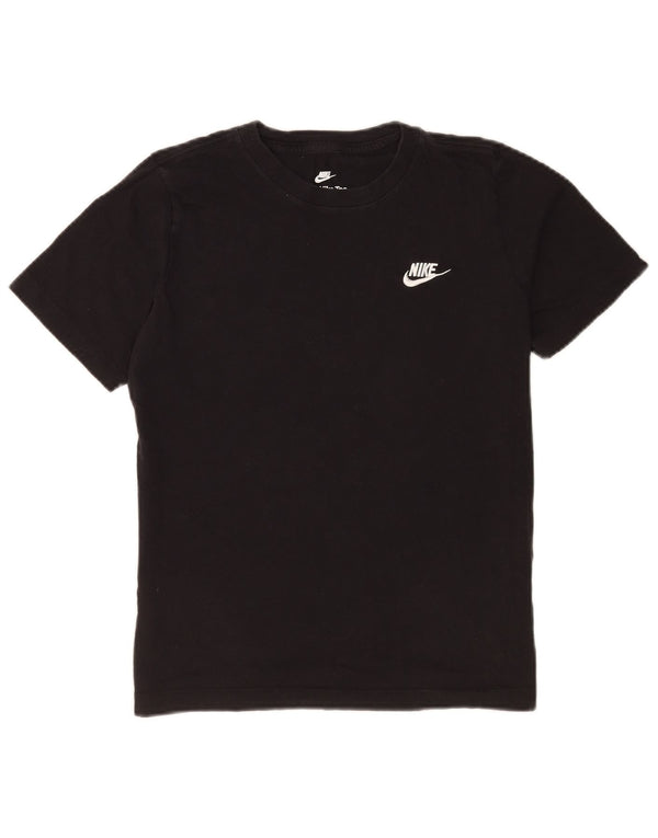 Nike Boys T-Shirt Top 13-14 Years XL Black Cotton