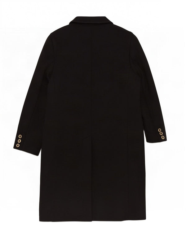 Max Mara Womens Weekend Overcoat UK 12 Medium Black Wool