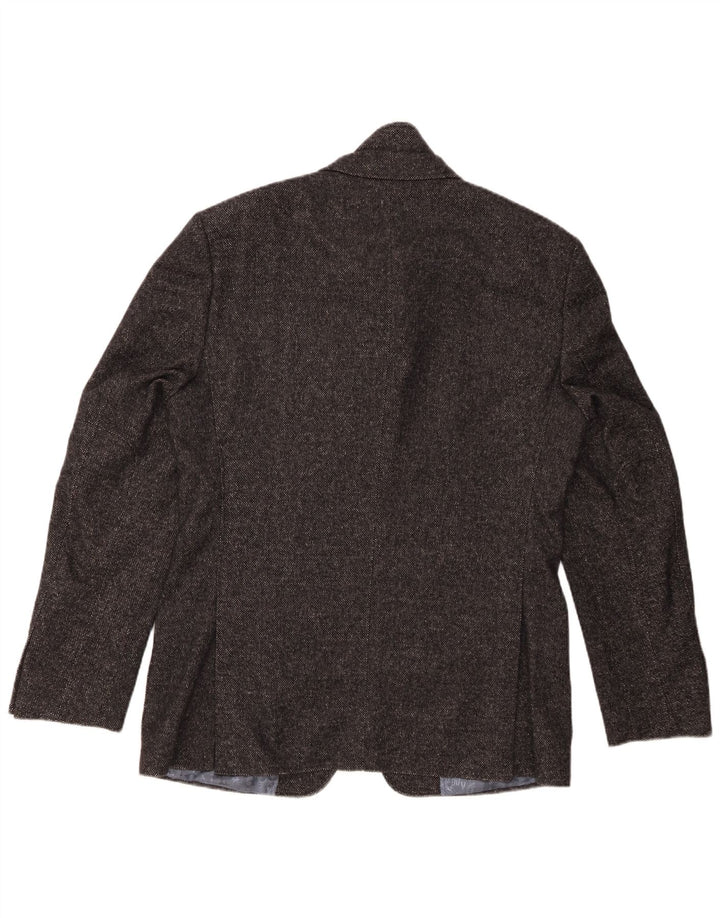 ROY ROBSON Mens 3 Button Blazer Jacket UK 38 Medium Grey New Wool