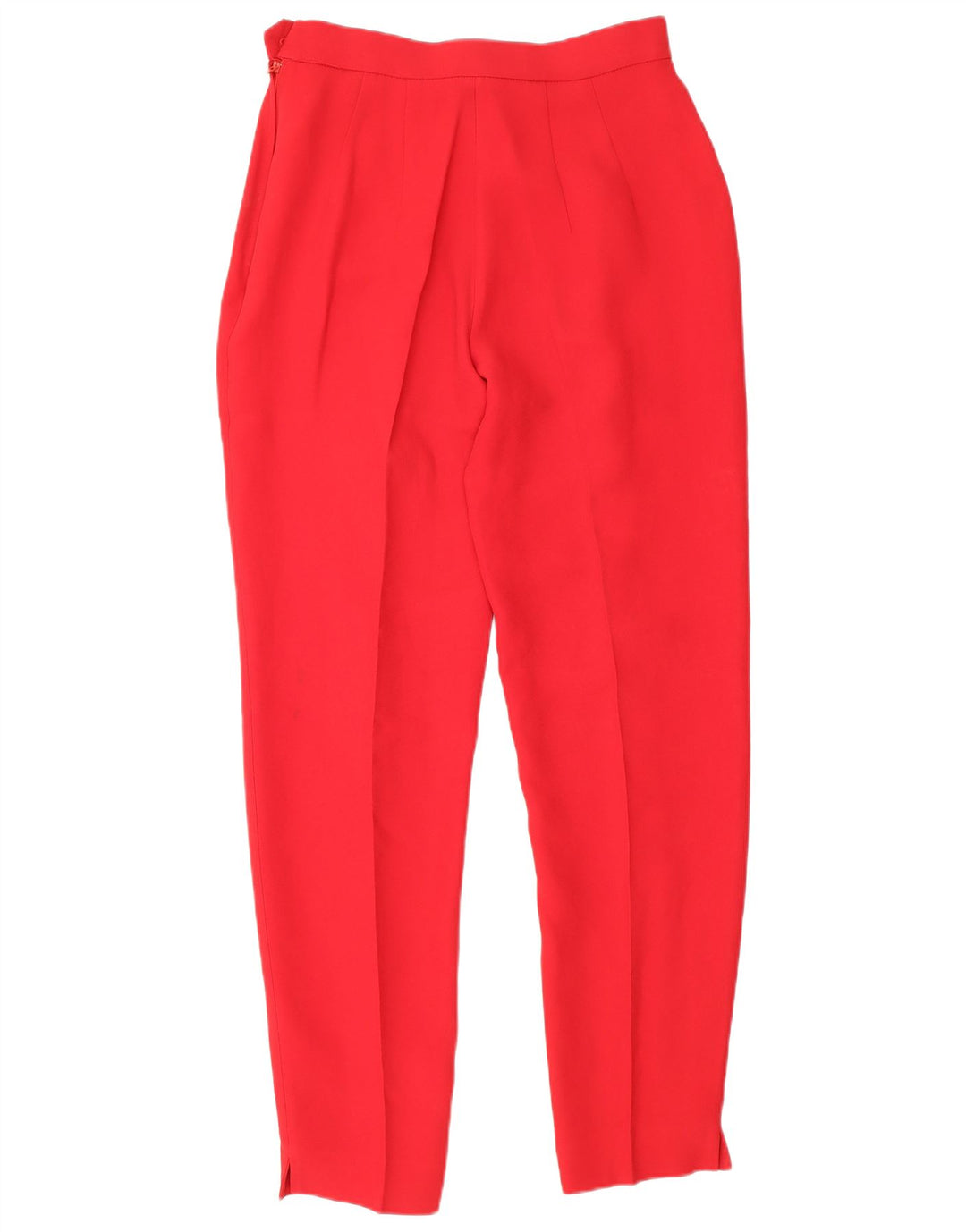 Moschino Womens Cheap and Chic Suit Trousers UK 12 Medium W28 L31 Red