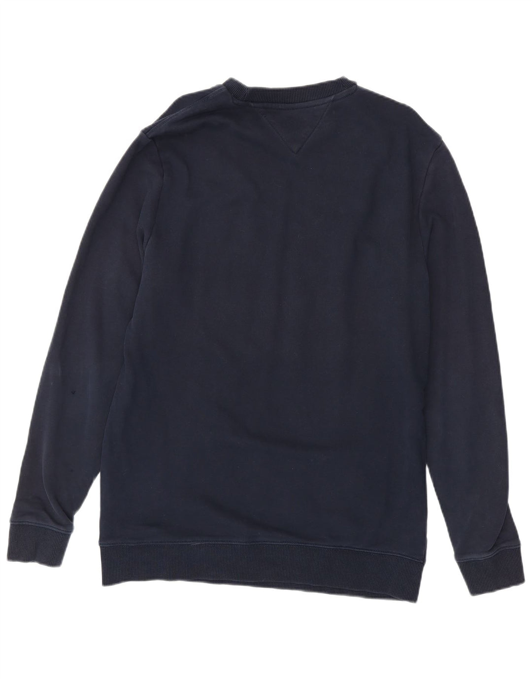 Tommy Hilfiger Mens Sweatshirt Jumper Large Navy Blue Cotton