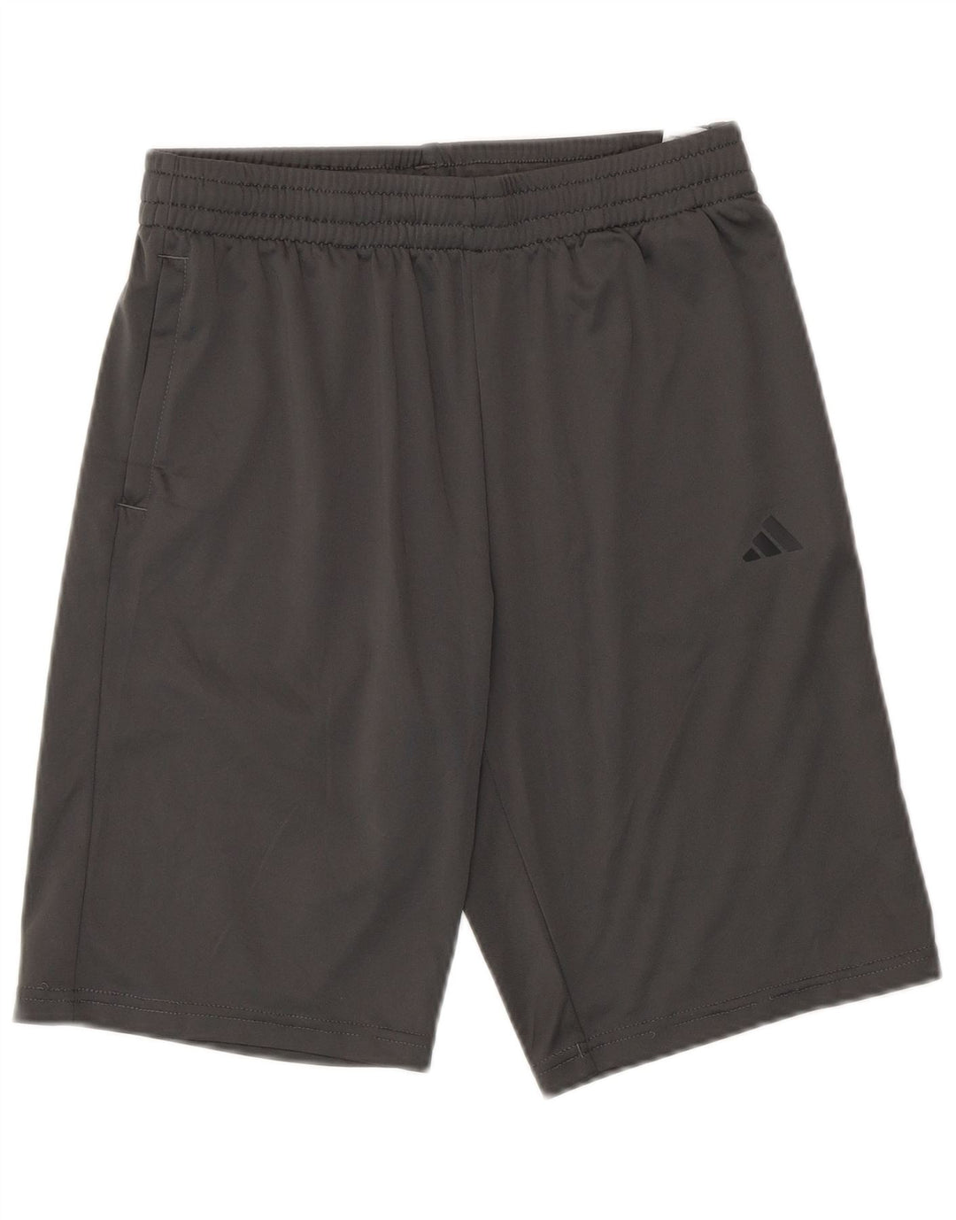 Adidas Boys Sport Shorts 13-14 Years Grey Polyester