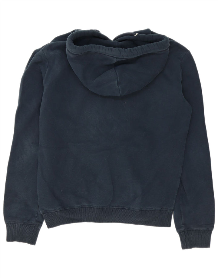 Superdry Mens Hoodie Jumper Small Navy Blue Cotton