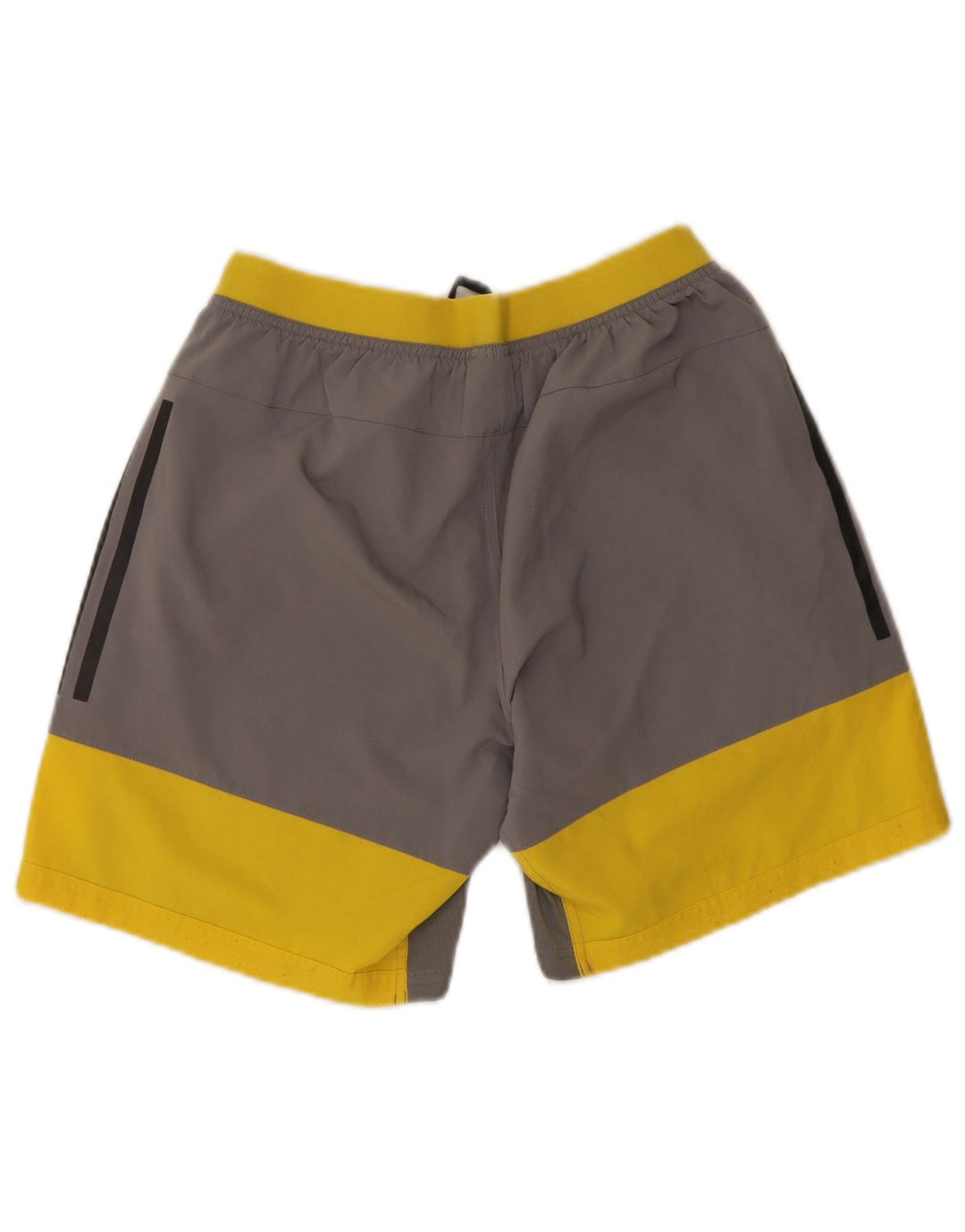 Adidas Mens Sport Shorts Small  Grey Colourblock Polyester