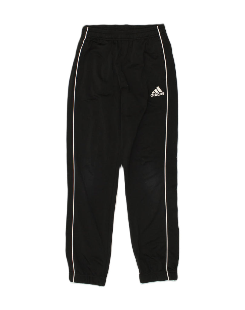 ADIDAS Boys Tracksuit Trousers 13-14 Years Black | Vintage Adidas | Thrift | Second-Hand Adidas | Used Clothing | Messina Hembry 