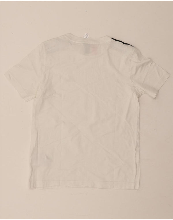 Adidas Boys T-Shirt Top 11-12 Years White Cotton