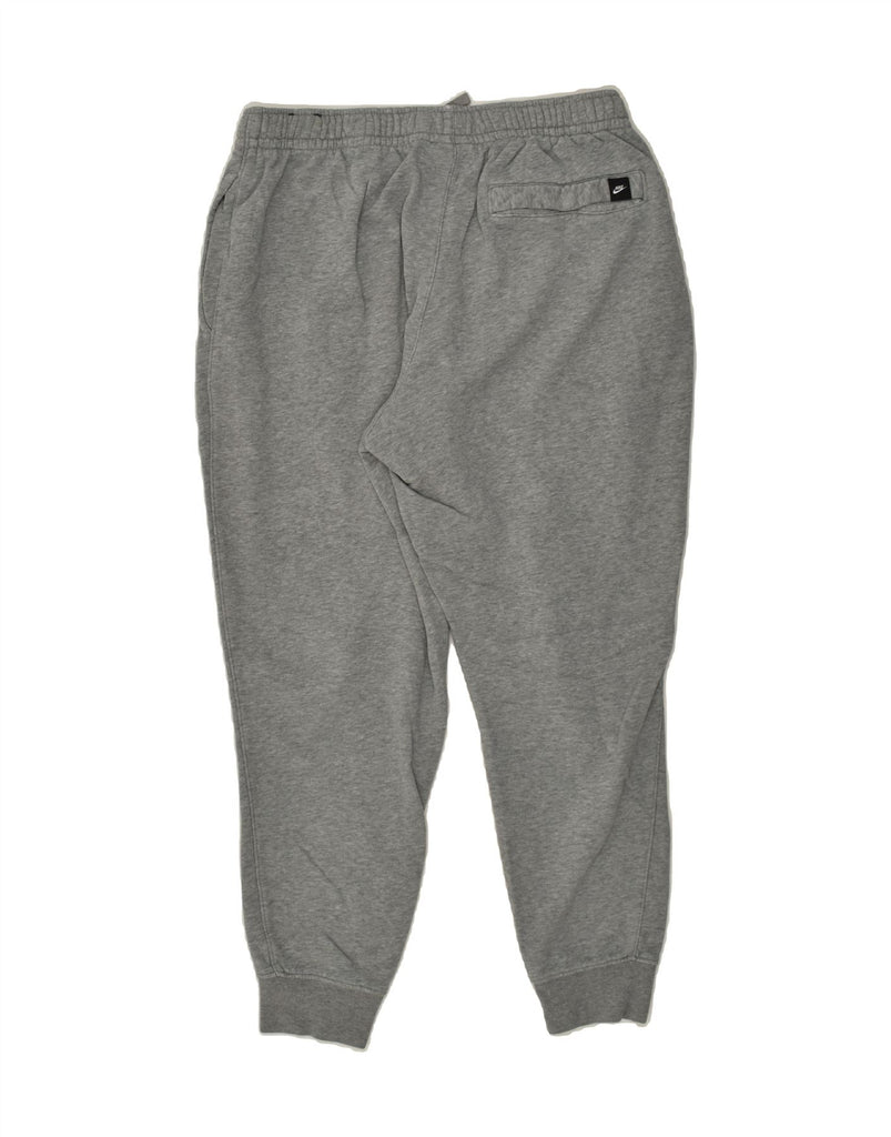 NIKE Mens Tracksuit Trousers Joggers Medium Grey Cotton | Vintage Nike | Thrift | Second-Hand Nike | Used Clothing | Messina Hembry 