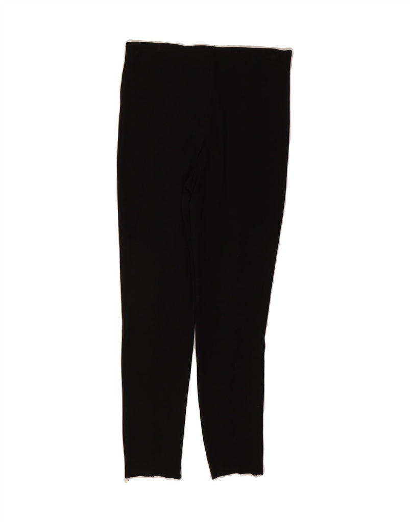 ZARA Womens Trafaluc Crop Slim Casual Trousers Large W30 L24 Black Vintage Zara and Second-Hand Zara from Messina Hembry 