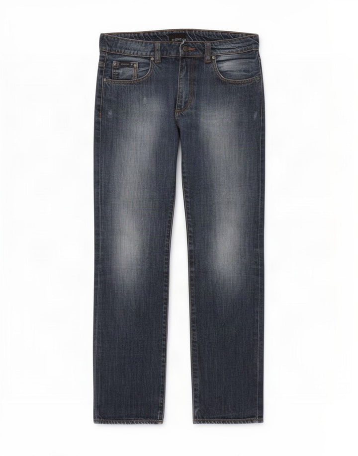 Calvin Klein Mens Straight Jeans W31 L32 Blue