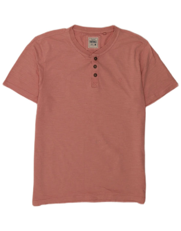 Fat Face Mens T-Shirt Top Large Pink Cotton