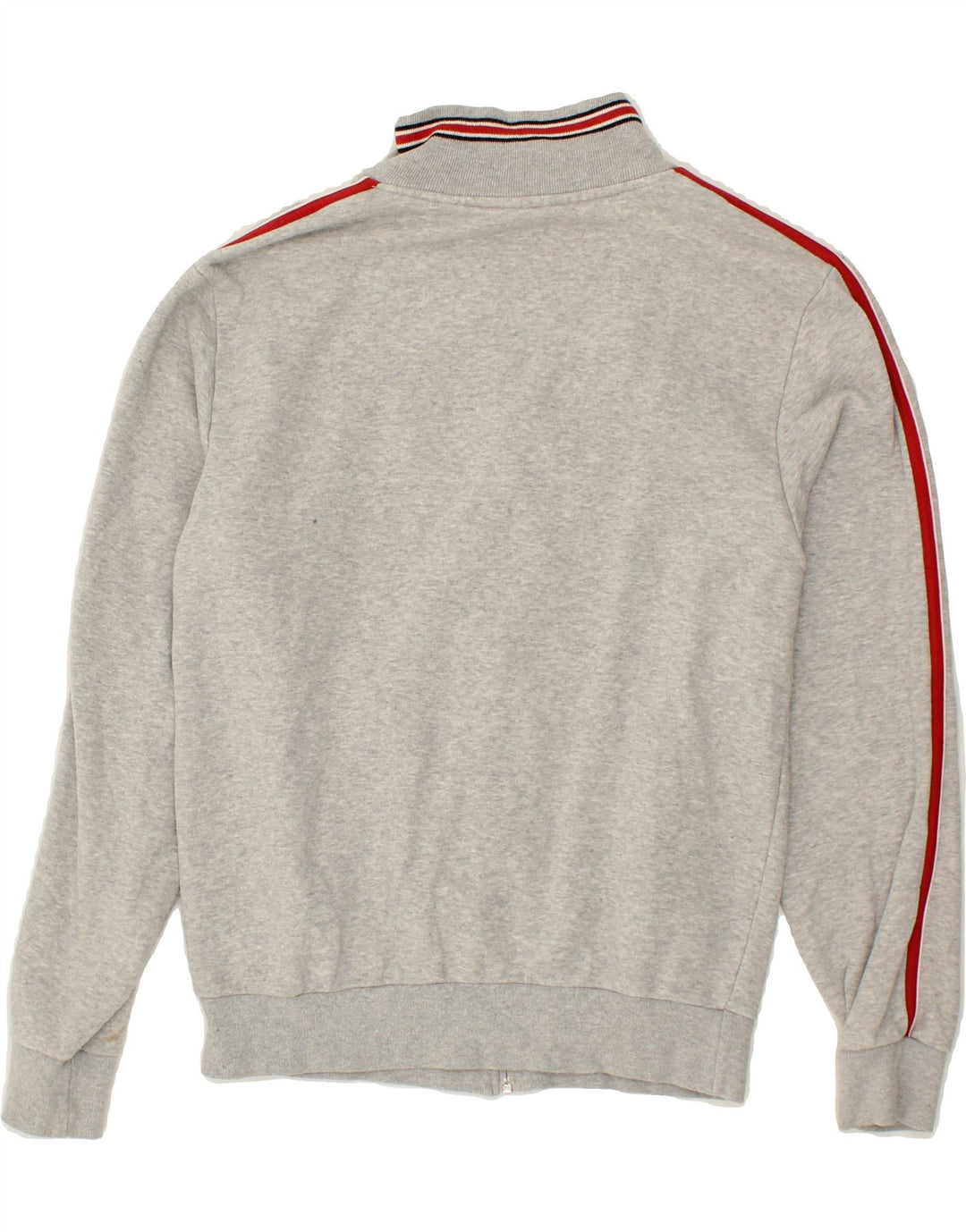 ELLESSE Womens Tracksuit Top Jacket UK 14 Medium Grey Cotton Vintage Ellesse and Second-Hand Ellesse from Messina Hembry 