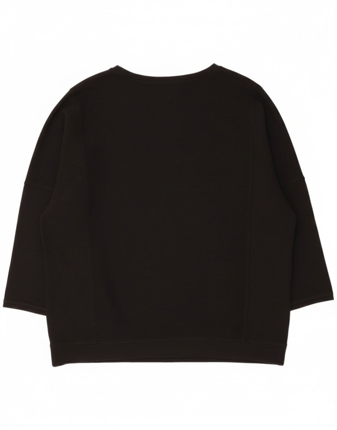Zara Womens Oversized Sweatshirt Jumper UK 10 Small Black
