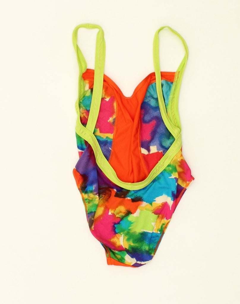 VINTAGE Womens Swimwear IT 46 XL Multicoloured Spotted Nylon | Vintage Vintage | Thrift | Second-Hand Vintage | Used Clothing | Messina Hembry 