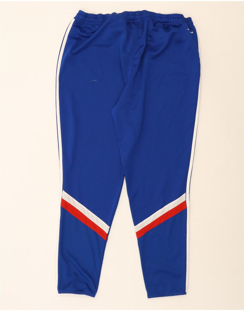 ADIDAS Mens FC Bayern Munchen Tracksuit Trousers 2XL  Blue Polyester Vintage Adidas and Second-Hand Adidas from Messina Hembry 