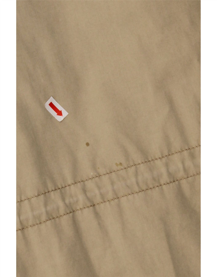 GANT Mens Hooded Utility Jacket UK 40 Large Beige Cotton